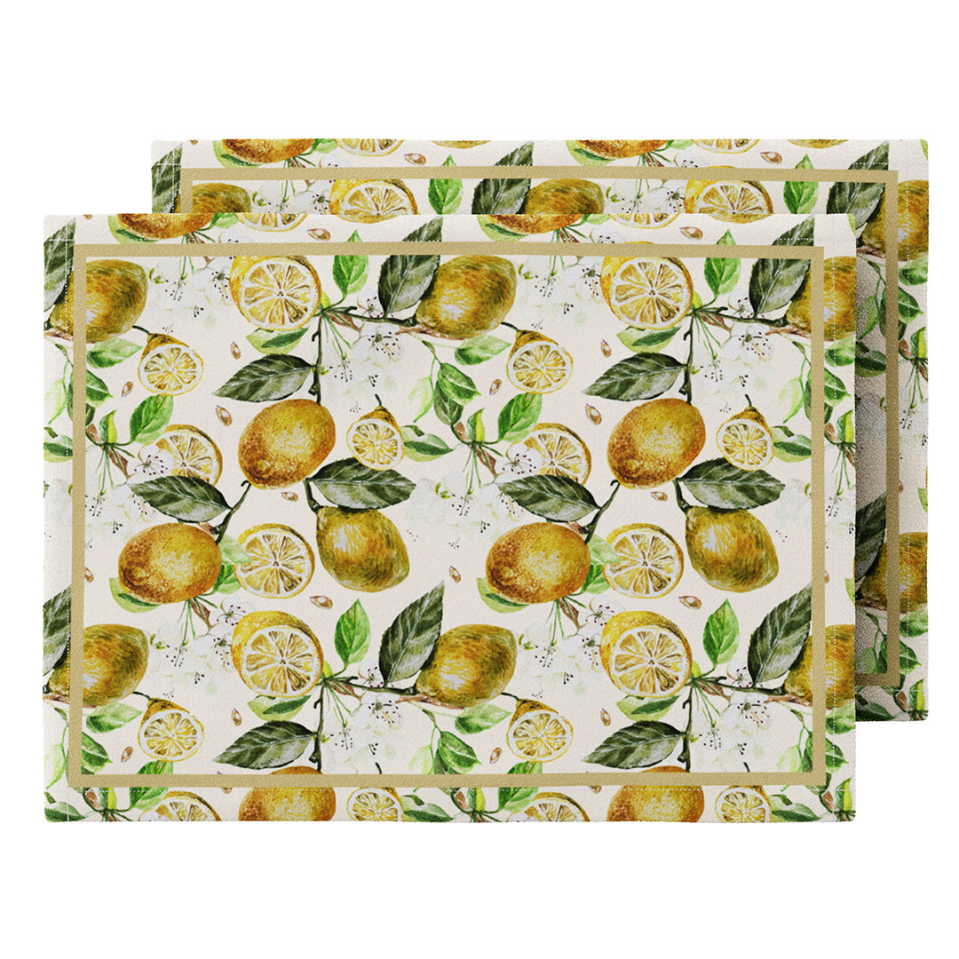 Exotic Bloom Placemats (Pack of 2)