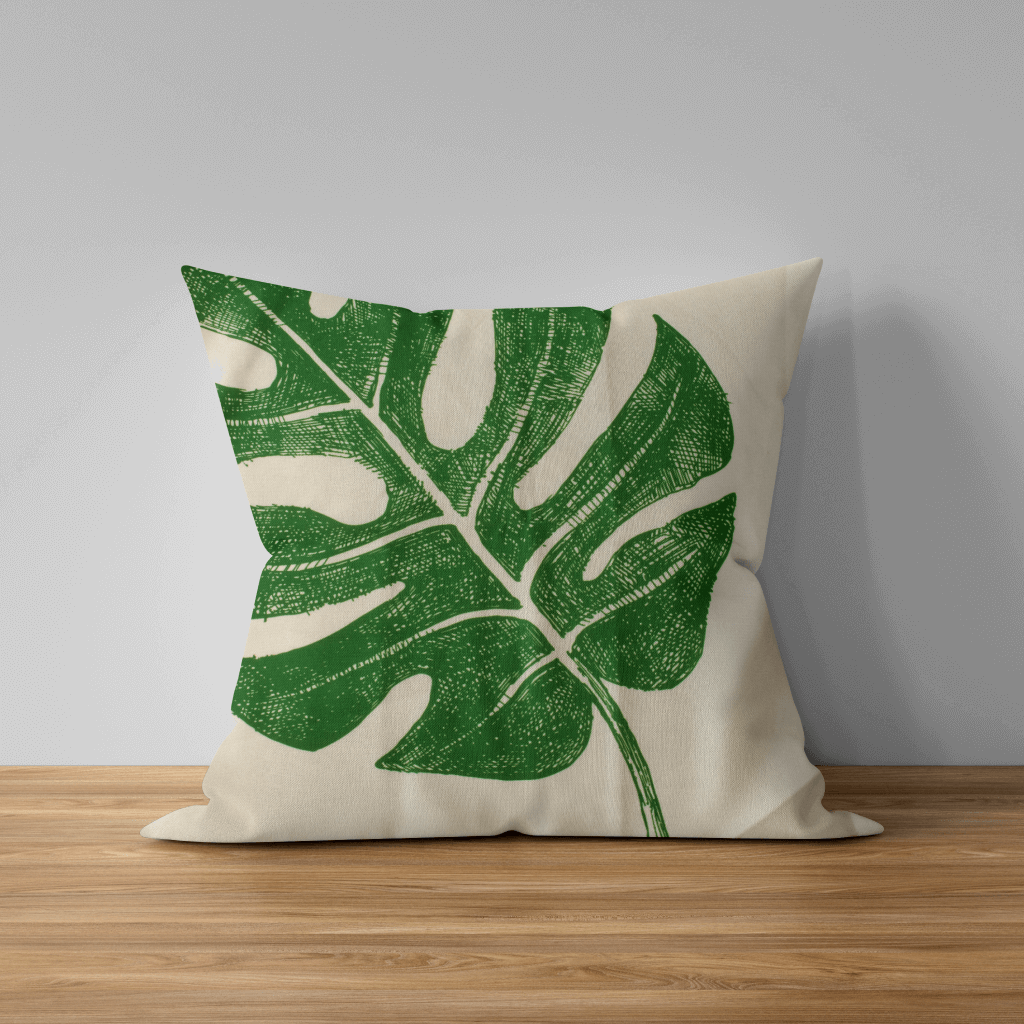 Exotic Bloom Square Decorative Pillow Cover (20 x 20 in)