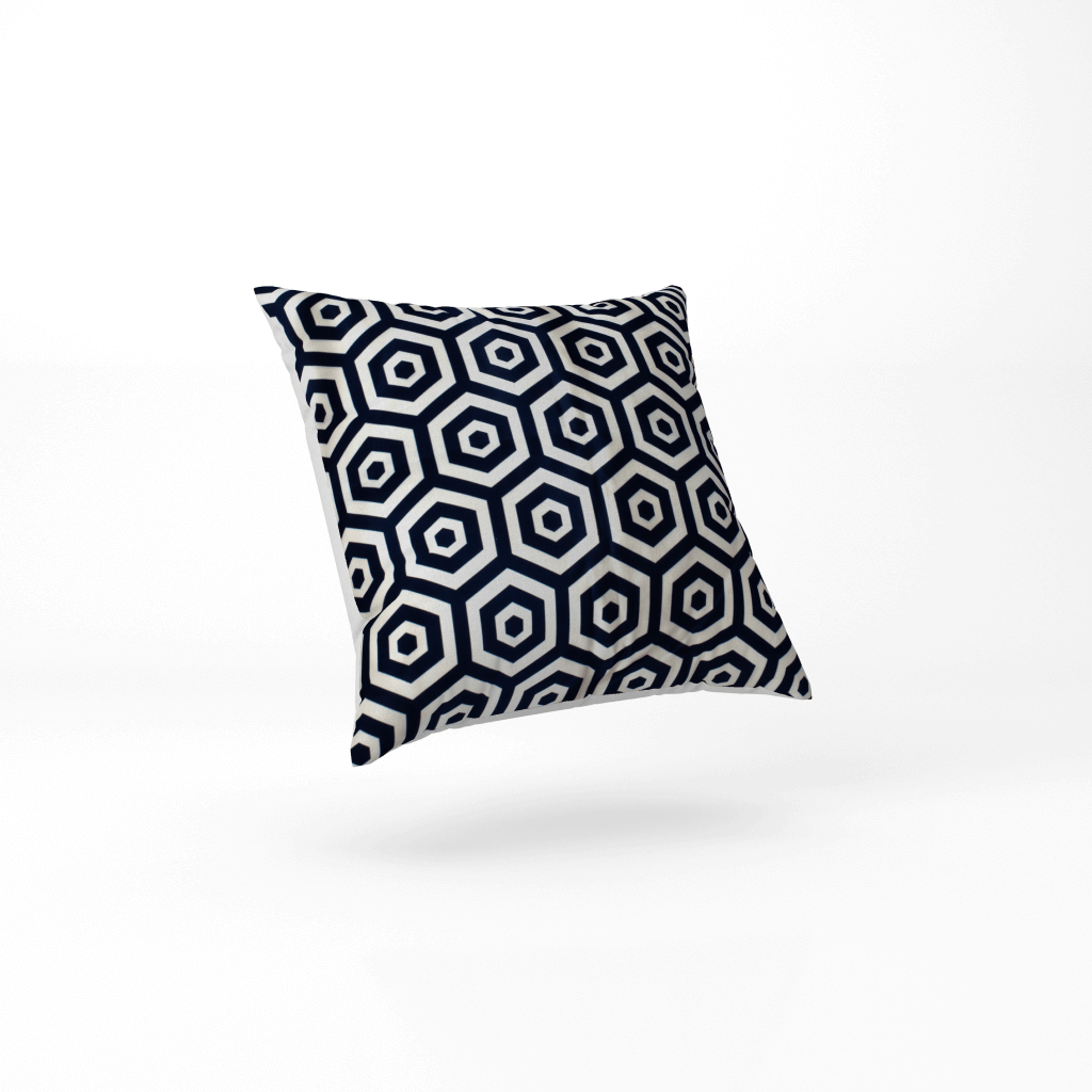 Harmony Square Decorative Pillow Cover (20 x 20 in)