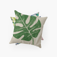 Exotic Bloom Square Decorative Pillow Cover (20 x 20 in)