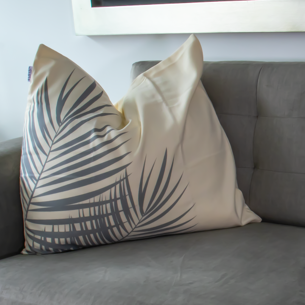 Serene Foliage Max Square Decorative Pillow Cover (26 x 26 in)