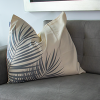 Serene Foliage Max Square Decorative Pillow Cover (26 x 26 in)