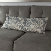 Serene Foliage Decorative Lumbar Pillow Cover (36 x 14 in)