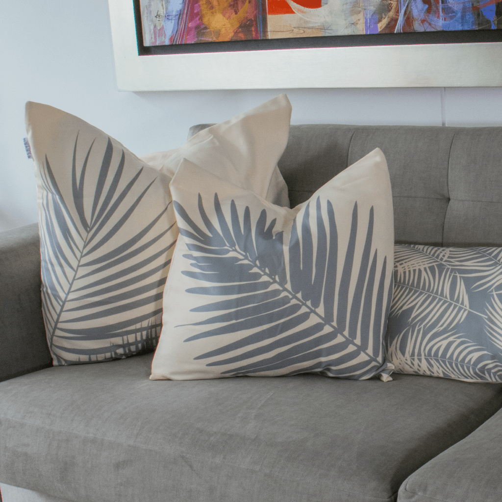Serene Foliage Decorative Lumbar Pillow Cover (36 x 14 in)