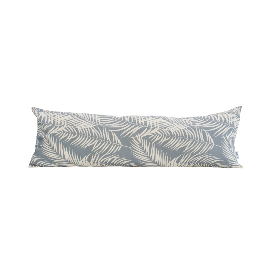 Serene Foliage Decorative Lumbar Pillow Cover (36 x 14 in)