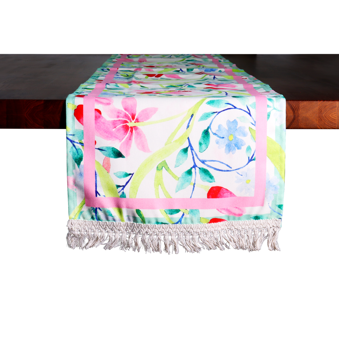 Floral Rendezvous Table Runner