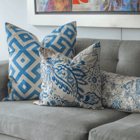 Nomad's Treasure Square Decorative Pillow Cover (20 x 20 in)