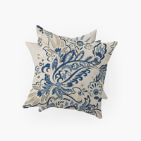 Nomad's Treasure Square Decorative Pillow Cover (20 x 20 in)