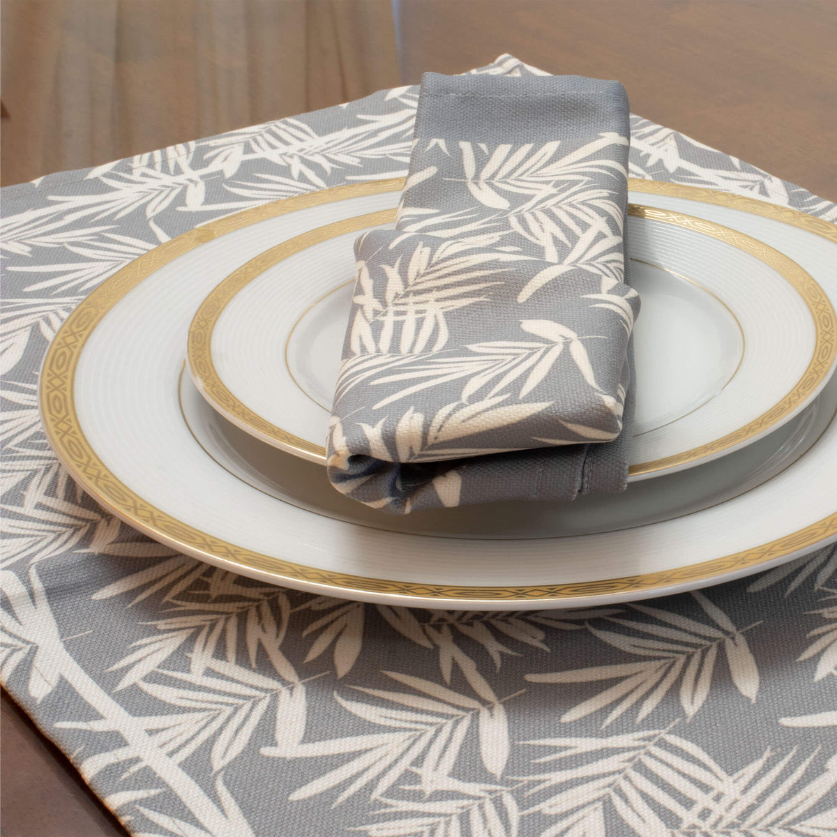 Serene Foliage Napkins (Pack of 2)