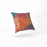 Wanderlust Square Decorative Pillow Cover (20 x 20 in)