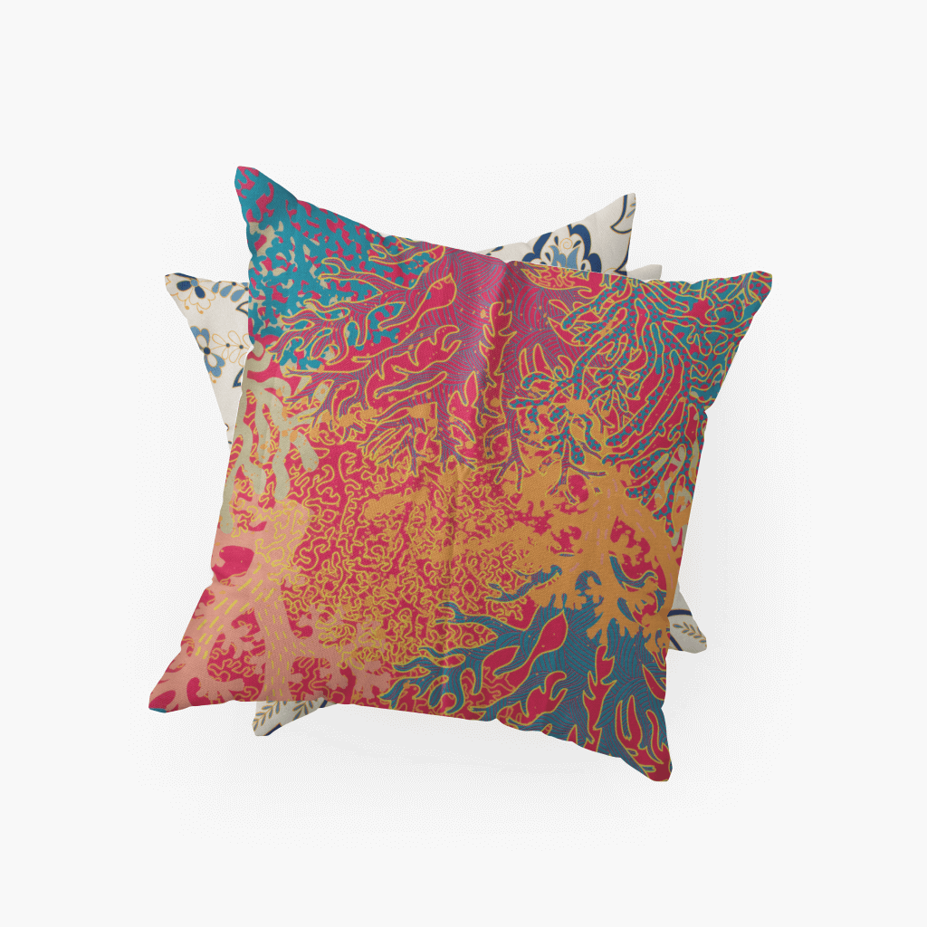 Wanderlust Square Decorative Pillow Cover (20 x 20 in)