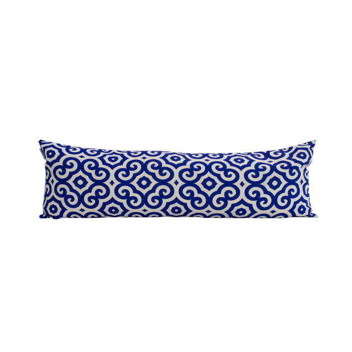 Blue Nature Decorative Lumbar Pillow Cover (36 x 14 in)