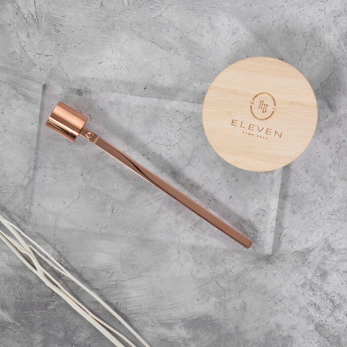 Candle Care Accessory 4 in 1, Rose Gold