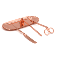 Candle Care Accessory 4 in 1, Rose Gold