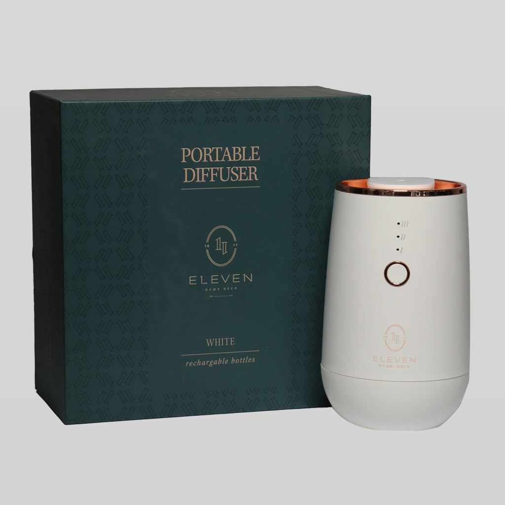 Portible Diffusers White Portable Diffuser |Eleven Deco